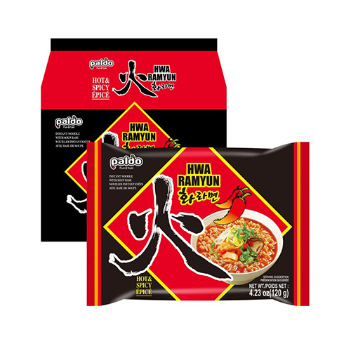 >Hwa Ramyun (Hot & Spicy) Instant Noodles