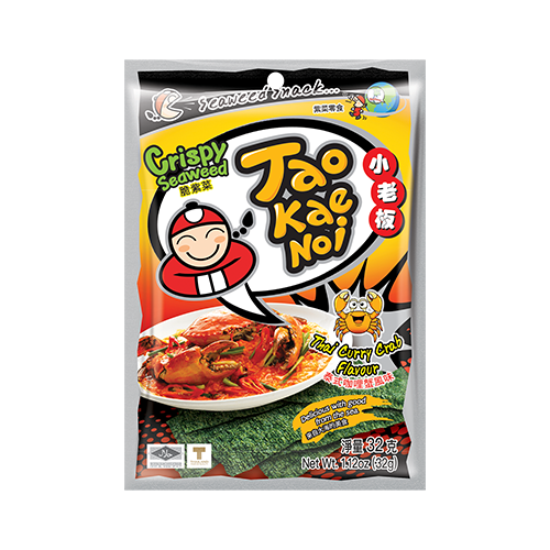 Crispy Seaweed Thai Curry Crab Flavour 