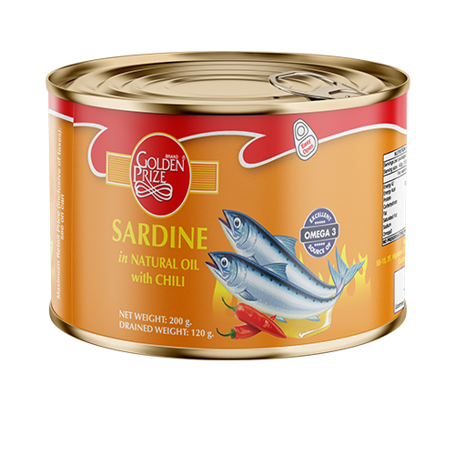 Sardine in Natural Oil with chili